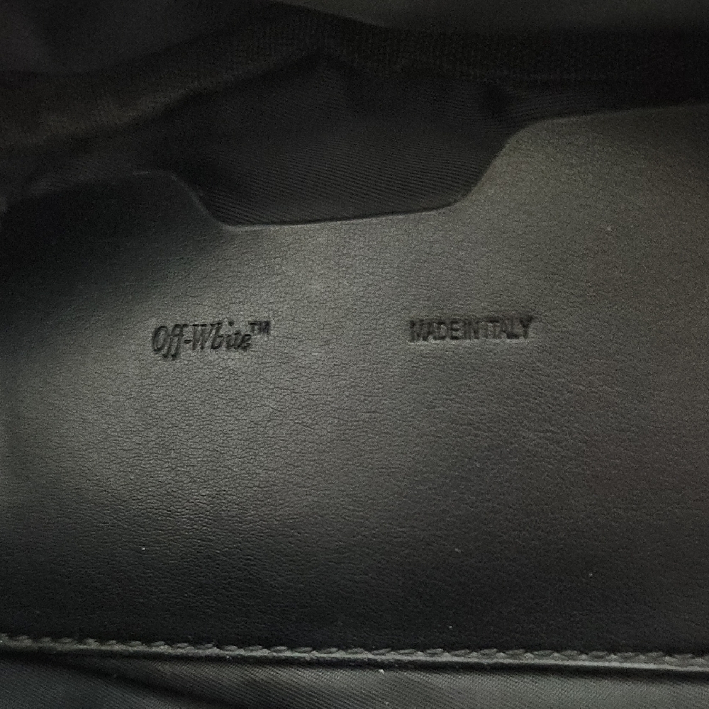 Off-White Black Bag with Yellow Strap - Picture 7 of 11